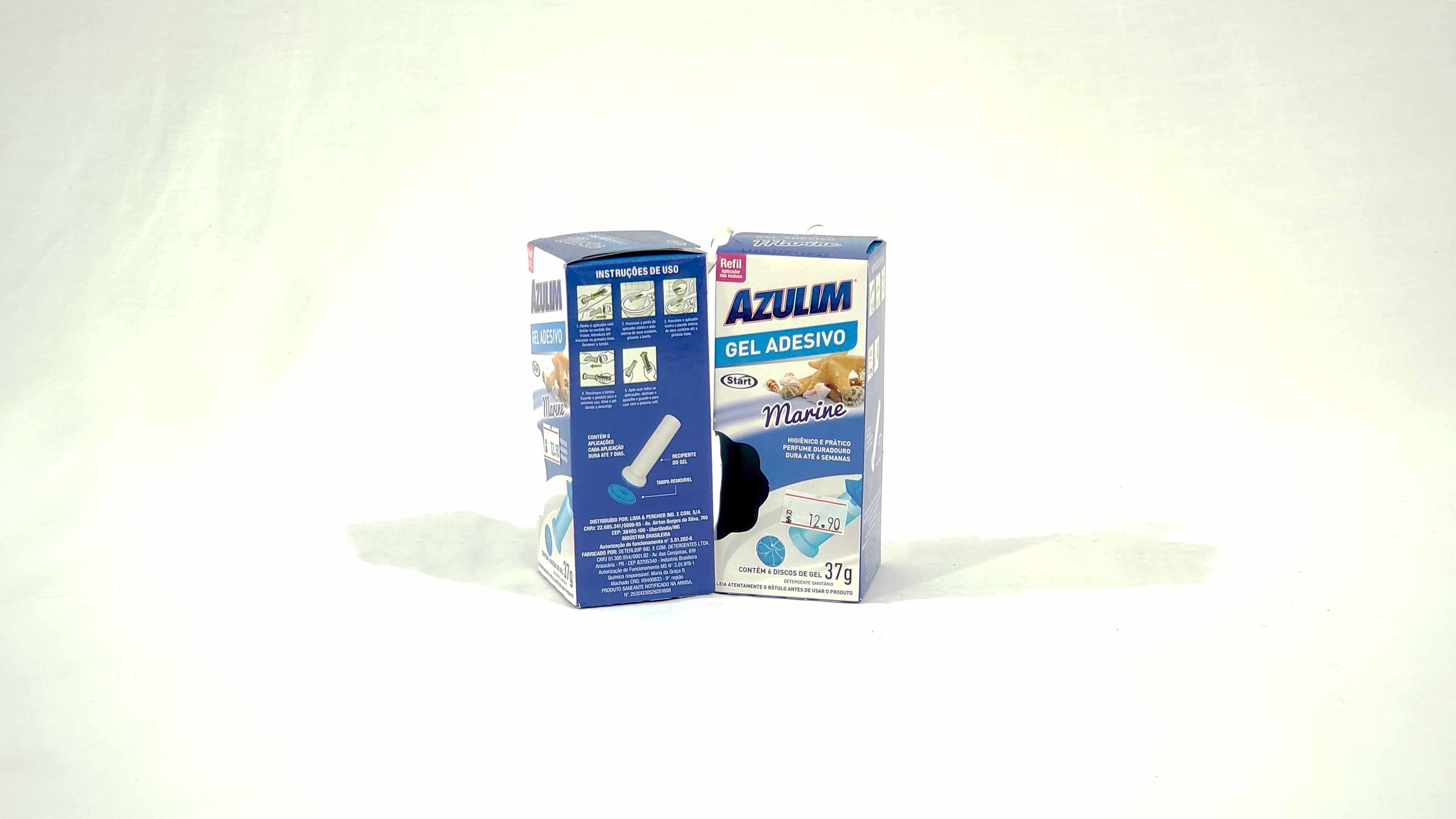 Imagem do produto: Refil de gel adesivo Azulim, Marine c/ 6 discos 37g 