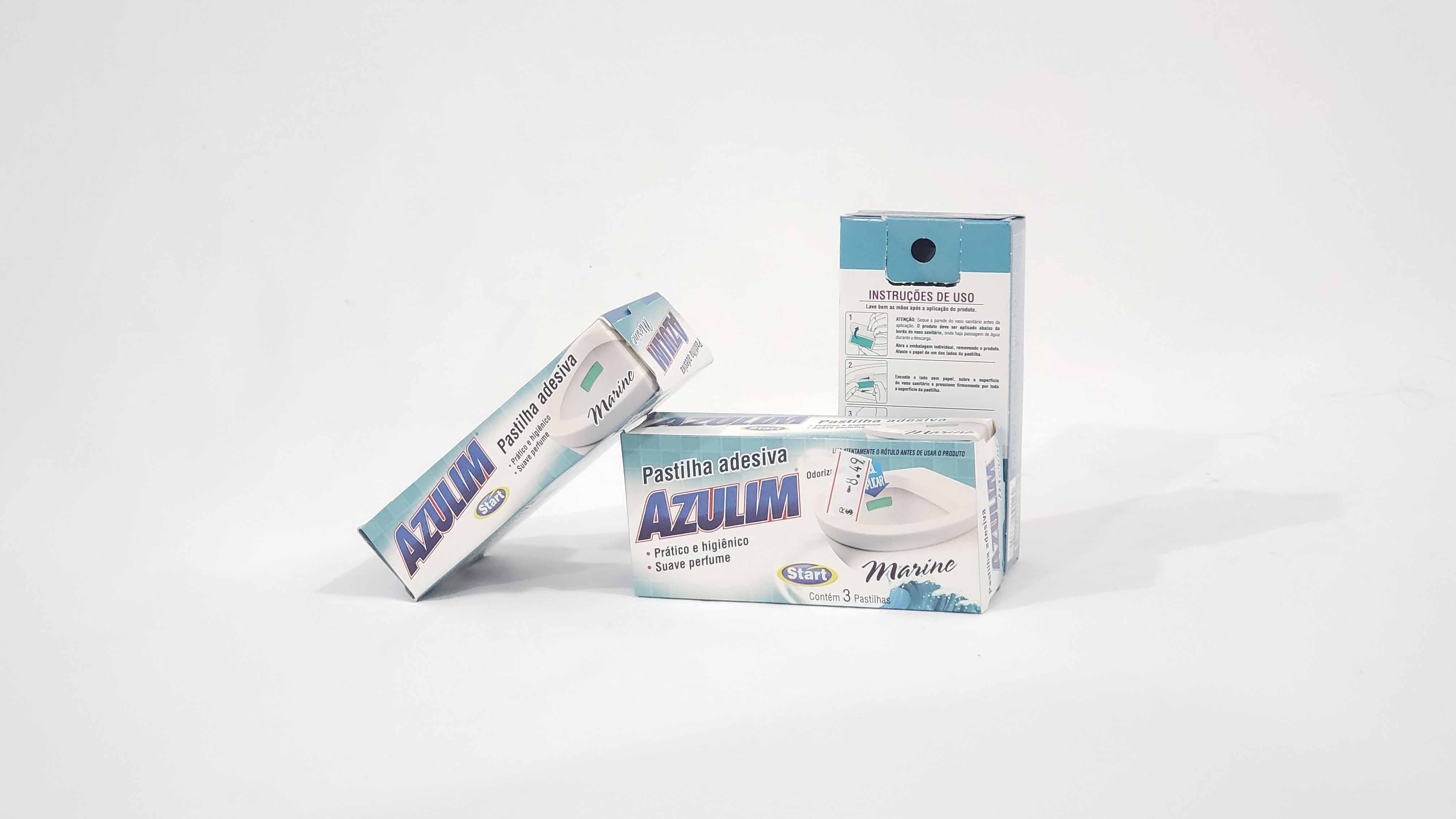 Imagem do produto: Pastilha Adesiva Azulim, Marine (contem 3 pastilhas)