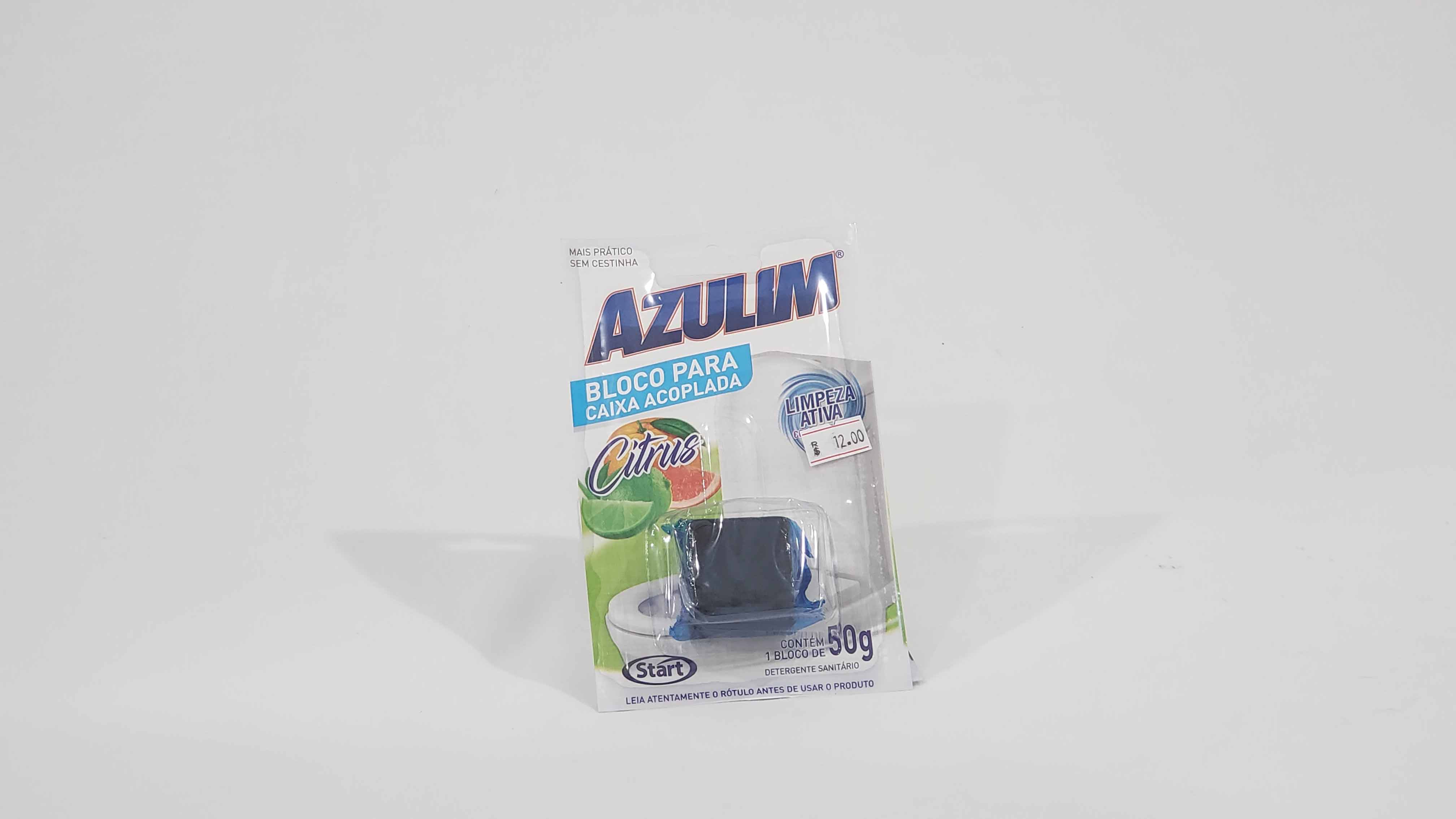 Imagem do produto: Bloco Sanitário p/ caixa aclopada Azulim, Citrus 50g