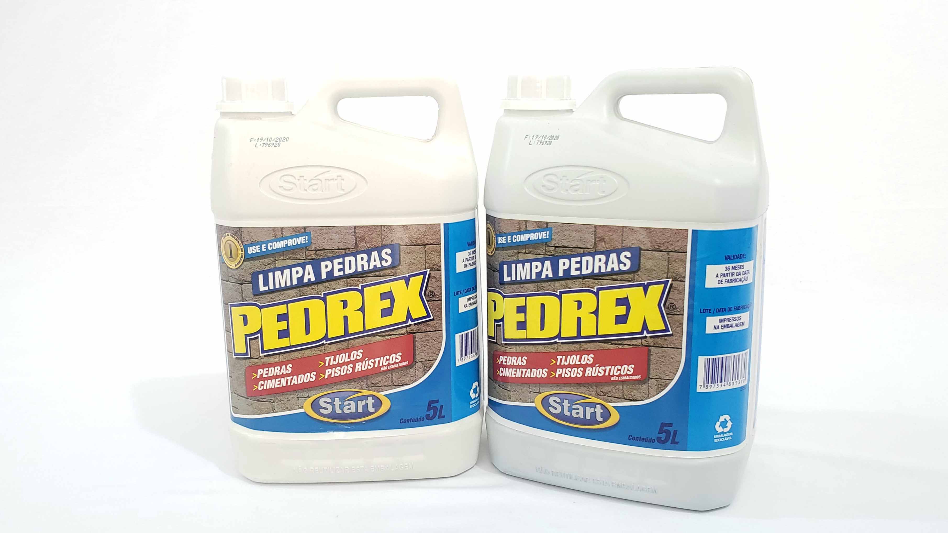 Imagem do produto: Limpa Pedras Pedrex: Pedras, Tijolos, Cimentados e Outros 5L