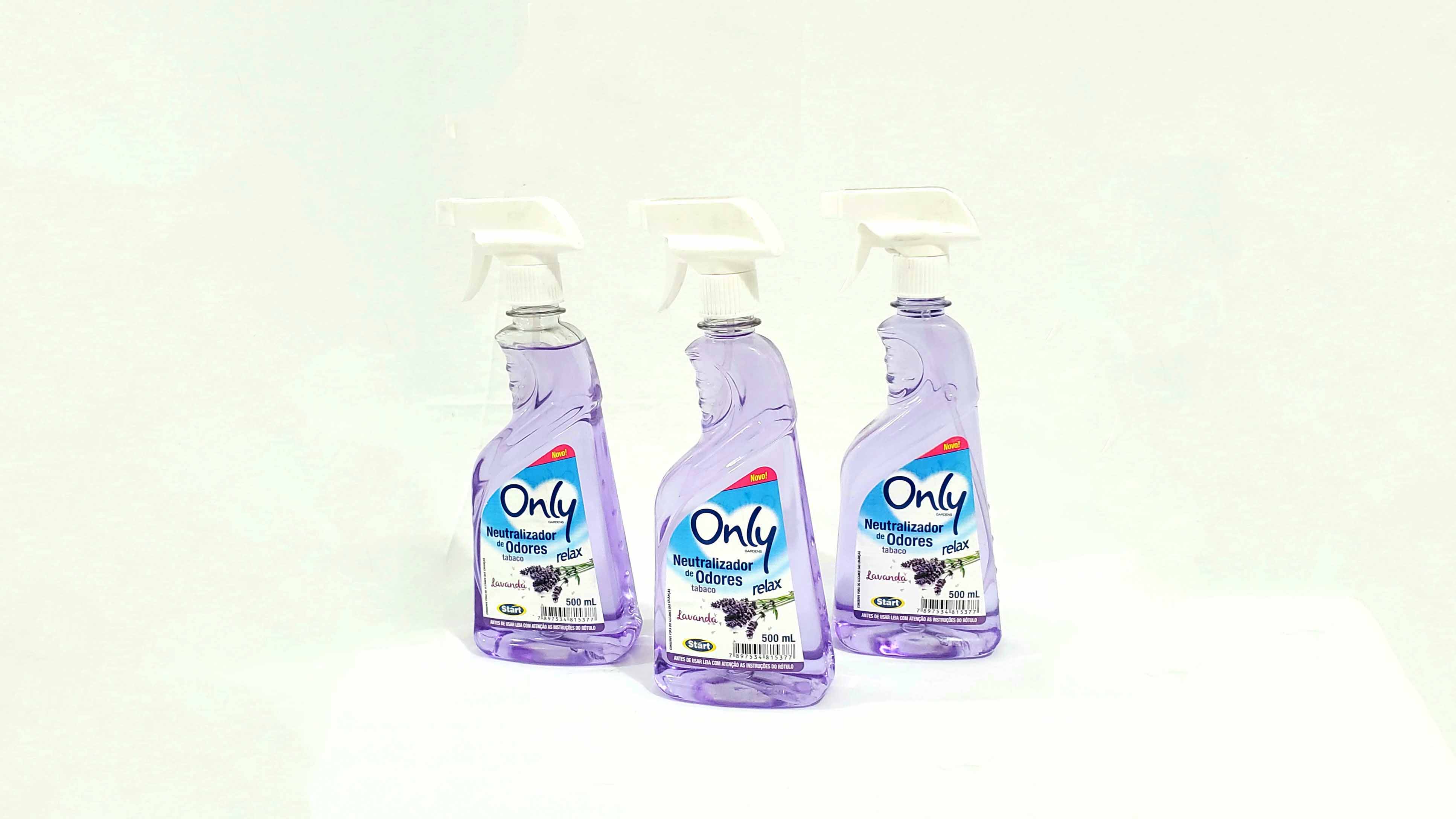 Imagem do produto: Neutralizador de Odores Only, Tabaco Lavanda Spray 500 ml