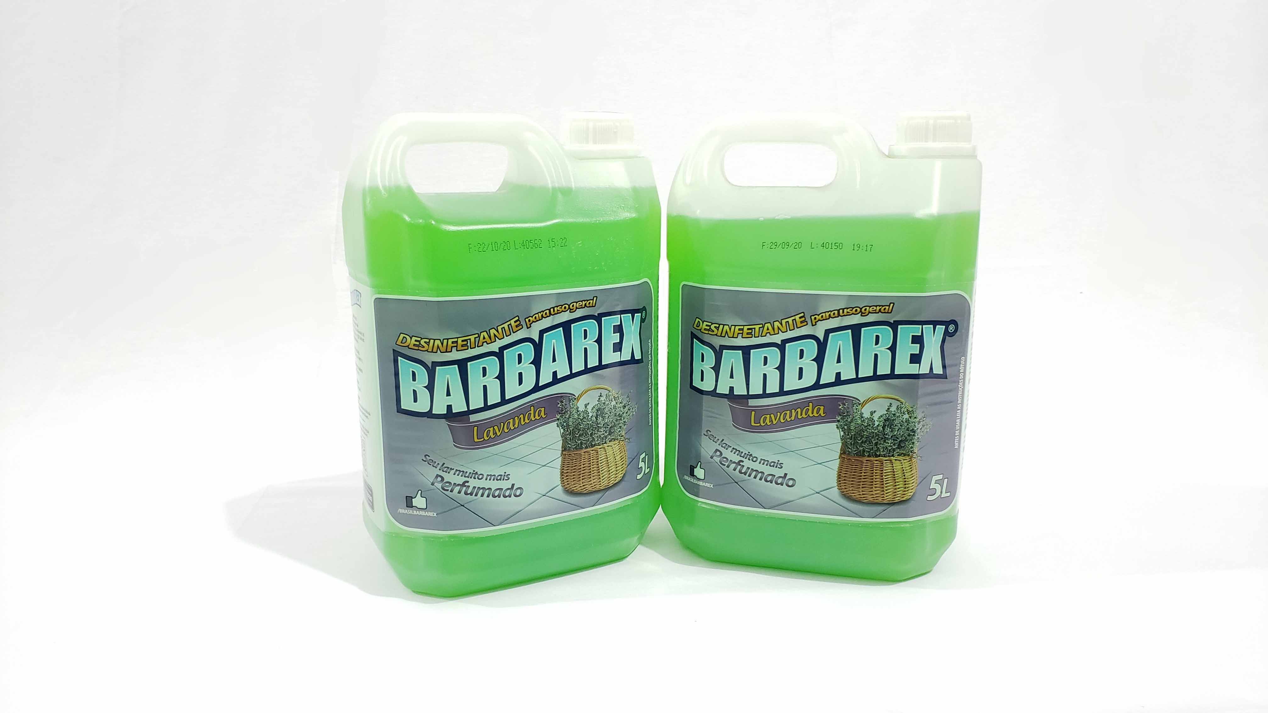 Imagem do produto: Desinfetante Barbarex, Lavanda p/ uso geral 5L