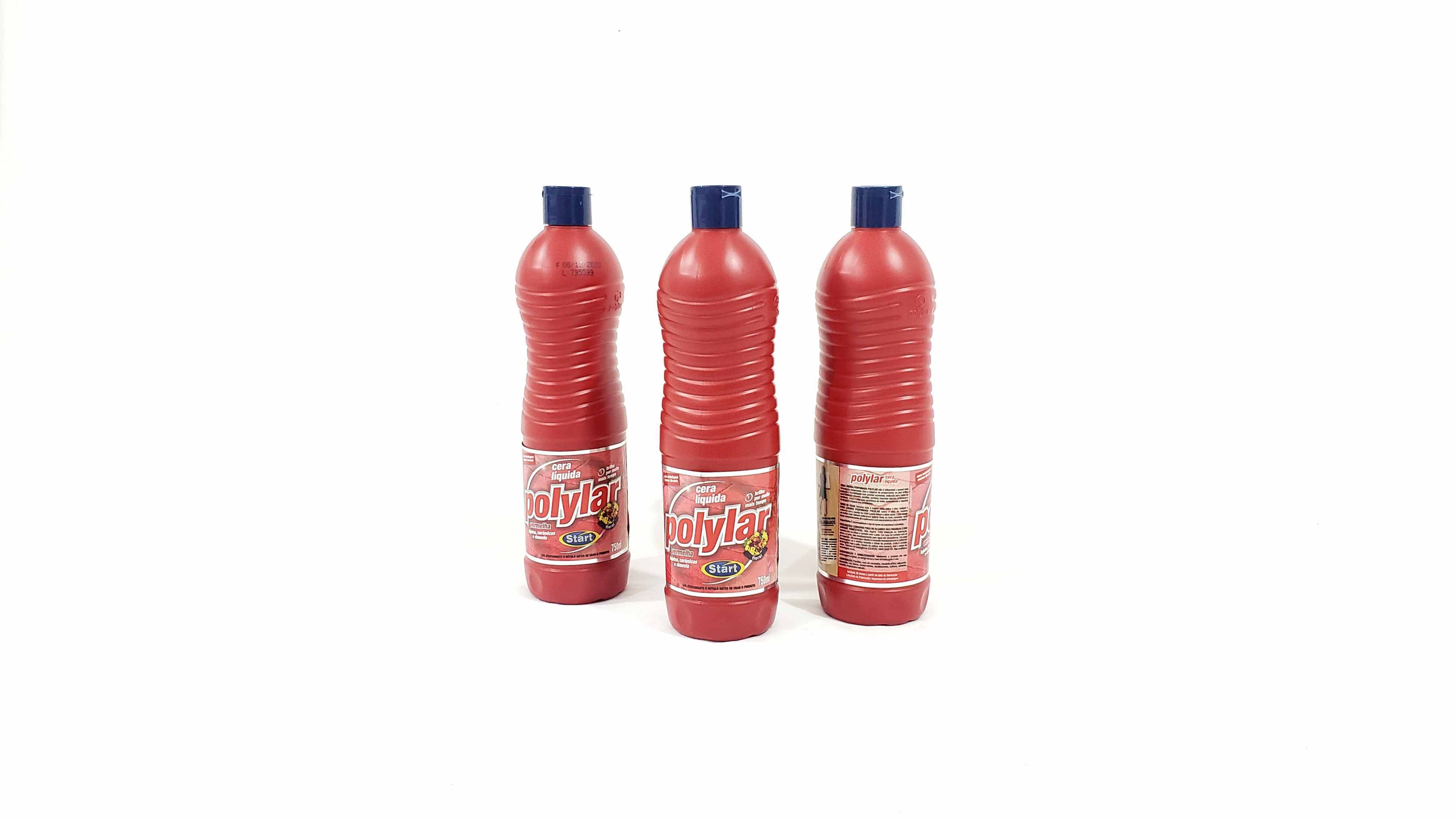 Imagem do produto: Cera Líquida Polylar, Vermelho Floral 750 ml