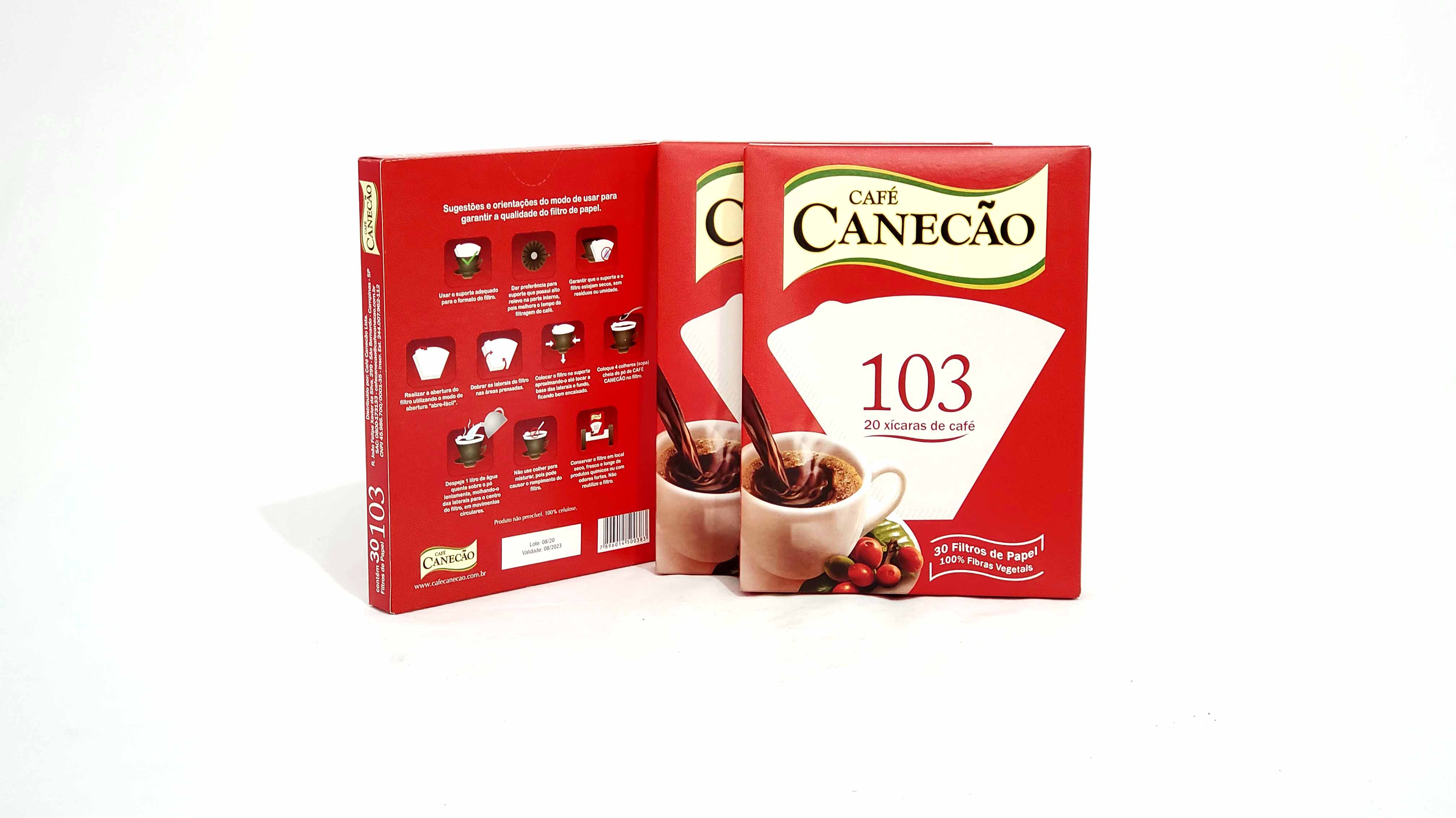 Imagem do produto: Filtro de Café Canecão, Pack 103 p/ 20 Xicaras