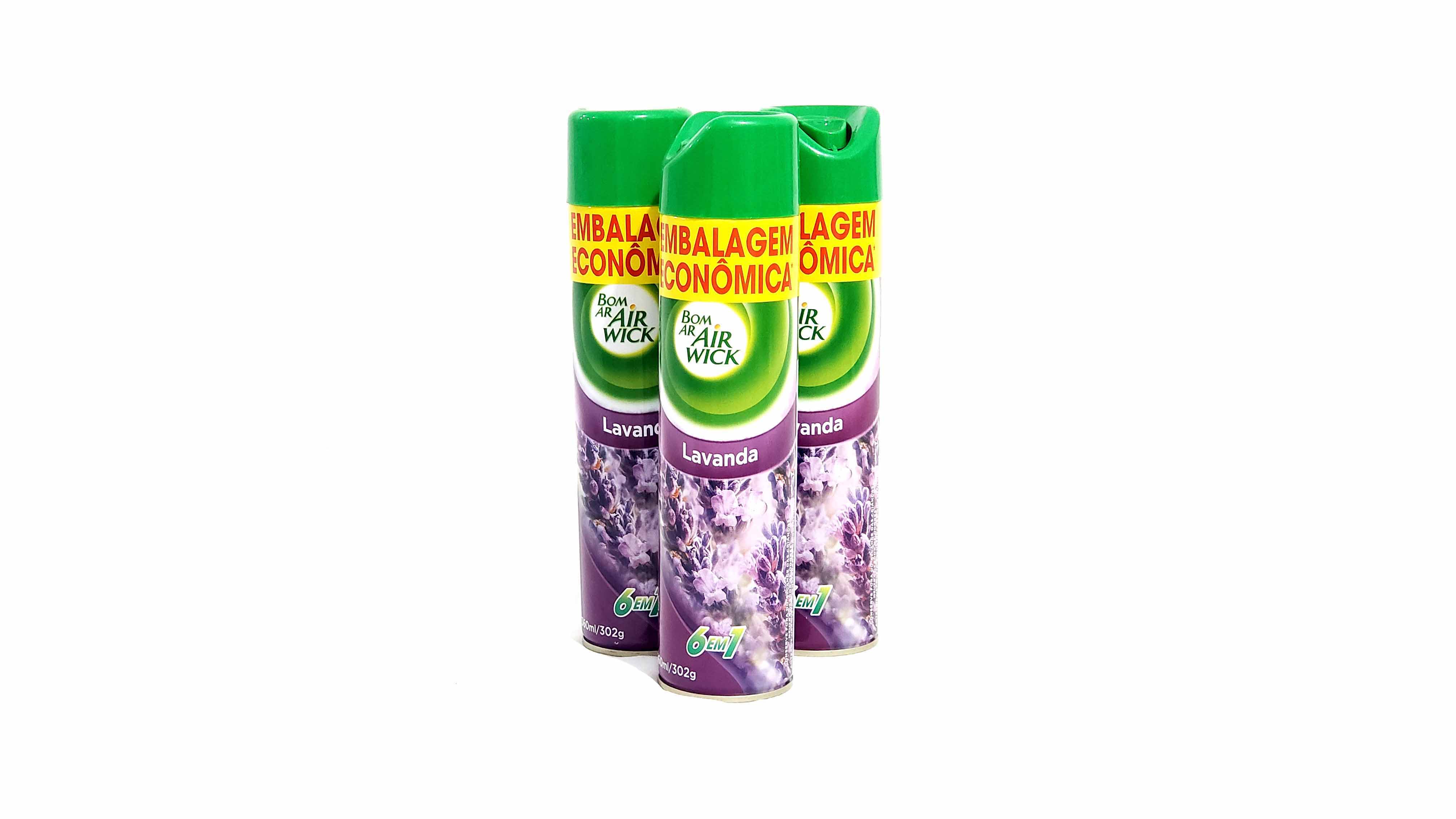 Imagem do produto: Spray Bom Ar, Air Wick Lavanda 6 em 1 360 ml