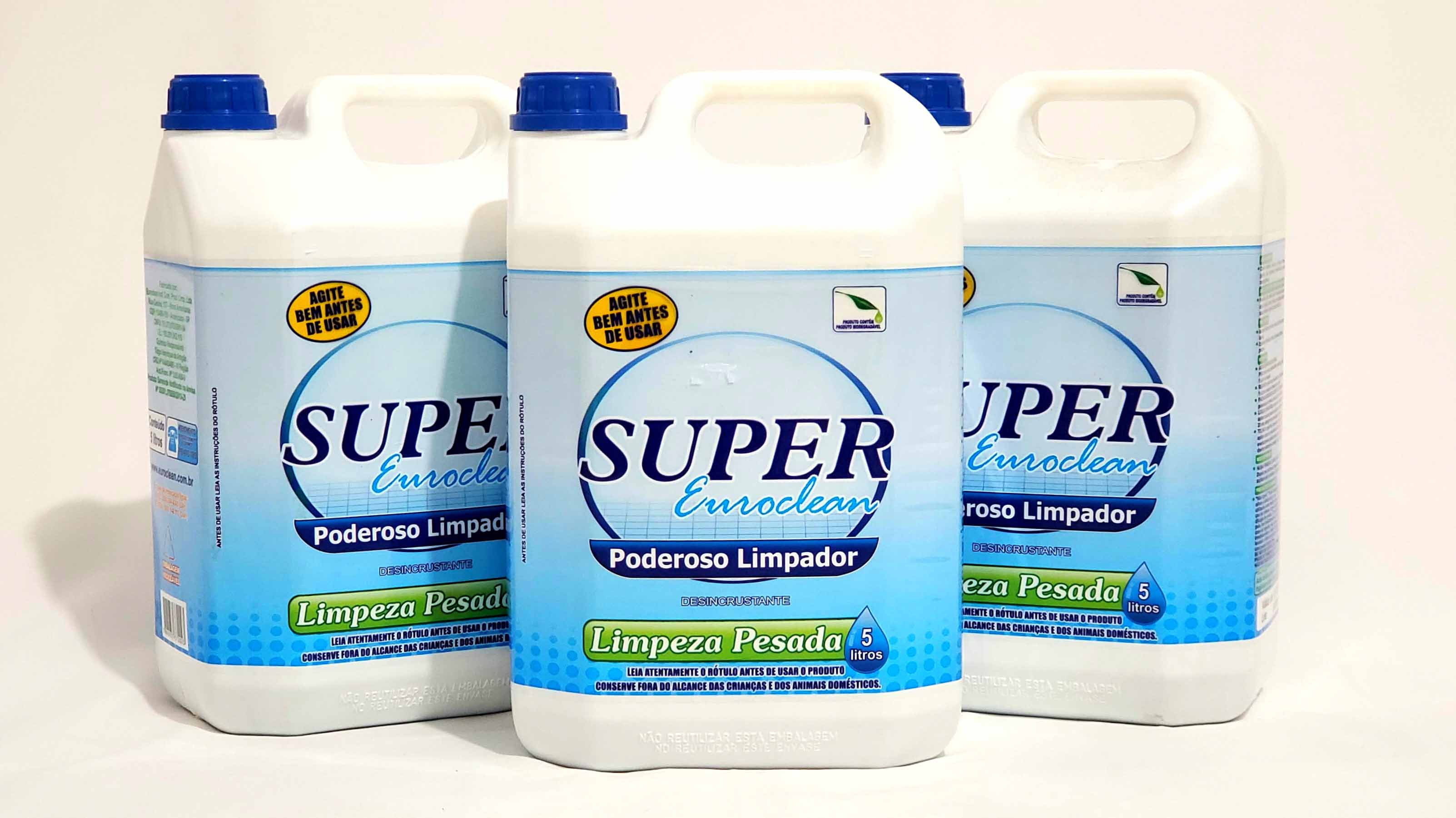 Imagem do produto: Desincrustante Super, Euroclean p/ Limpeza Pesada 5L