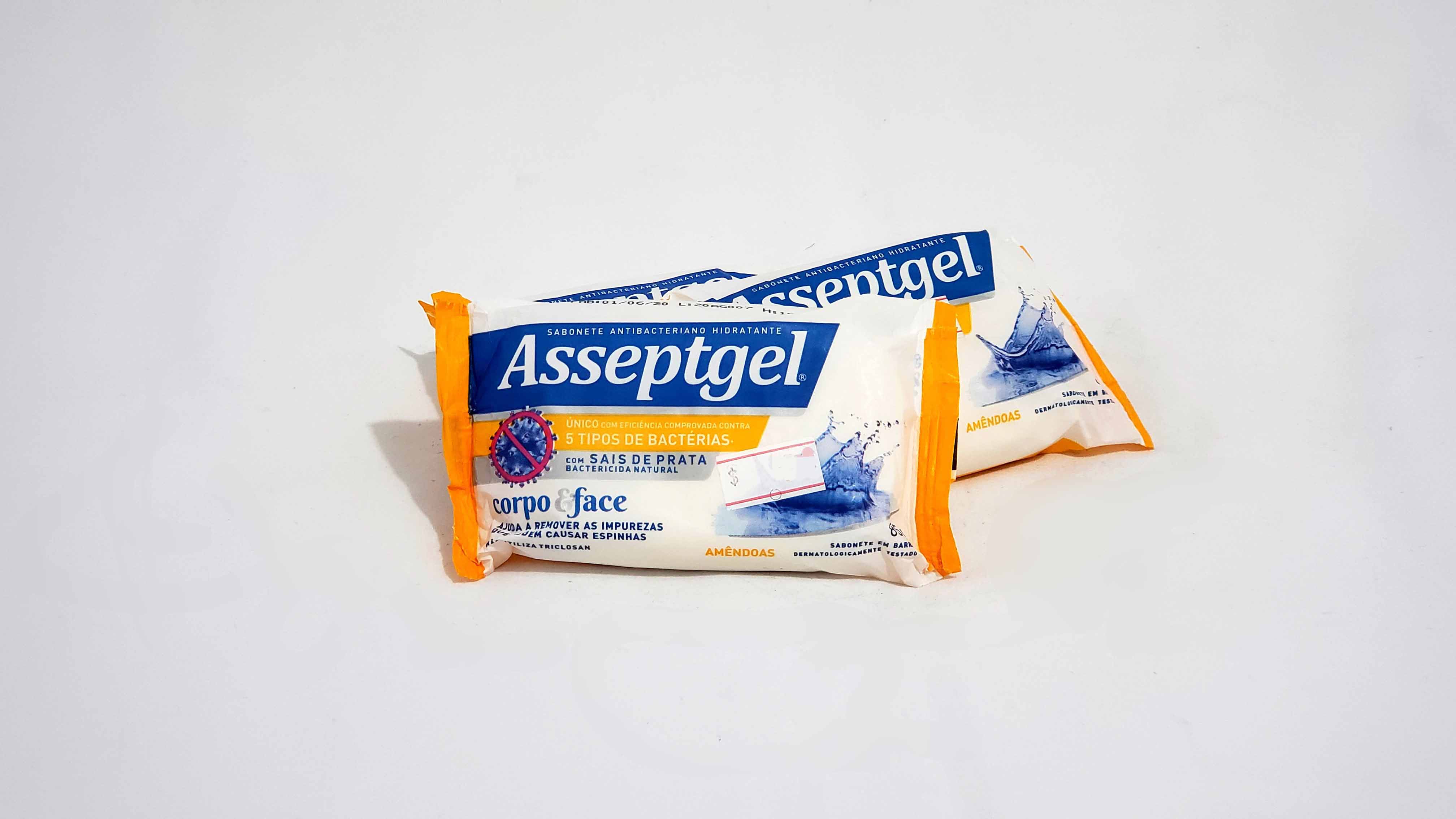 Imagem do produto: Sabonete Asseptgel, Antibacteriano e Hidratente Amêndoas