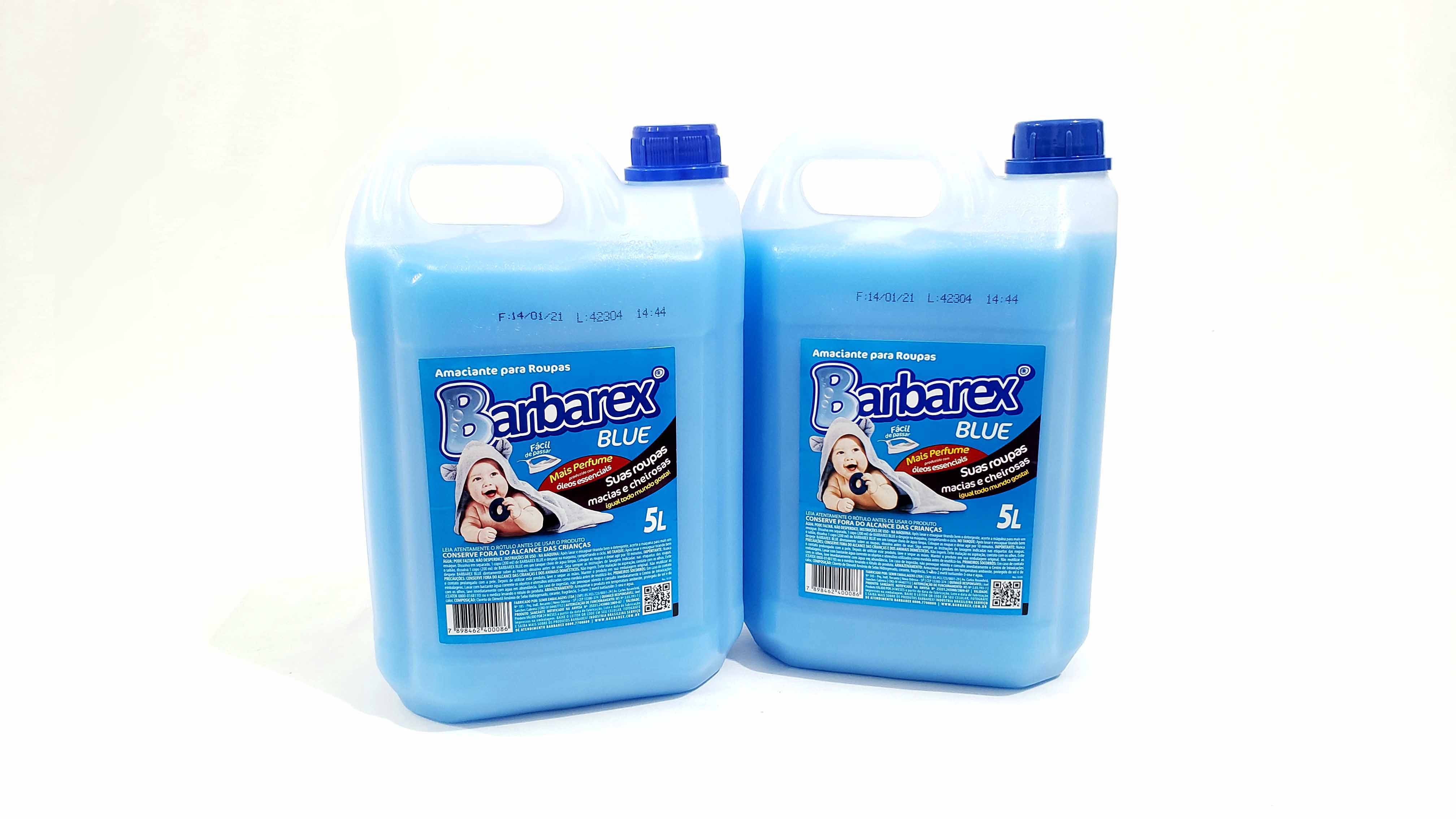 Imagem do produto: Amaciante Barbarex Mais Perfume, Blue 5L